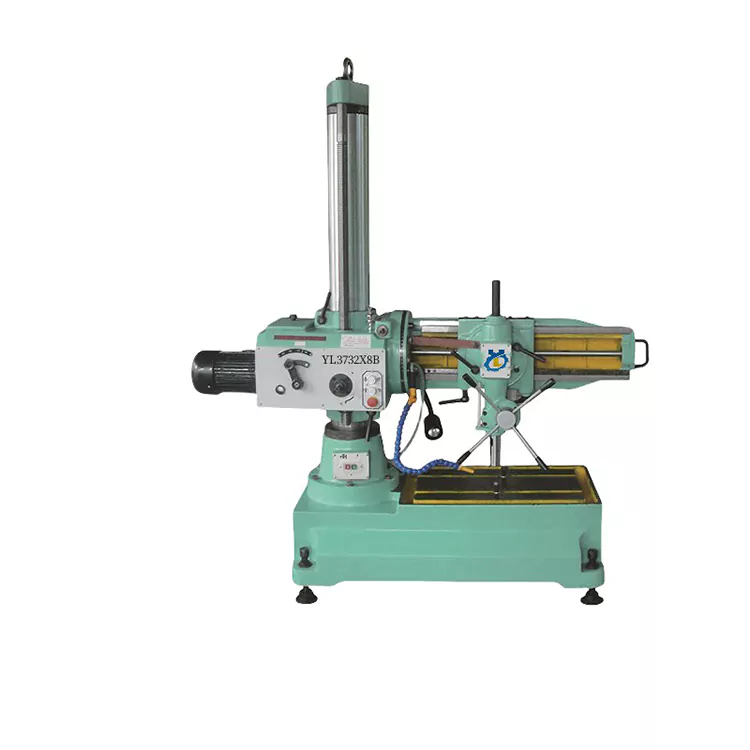 Funktion af universel radial boremaskine
